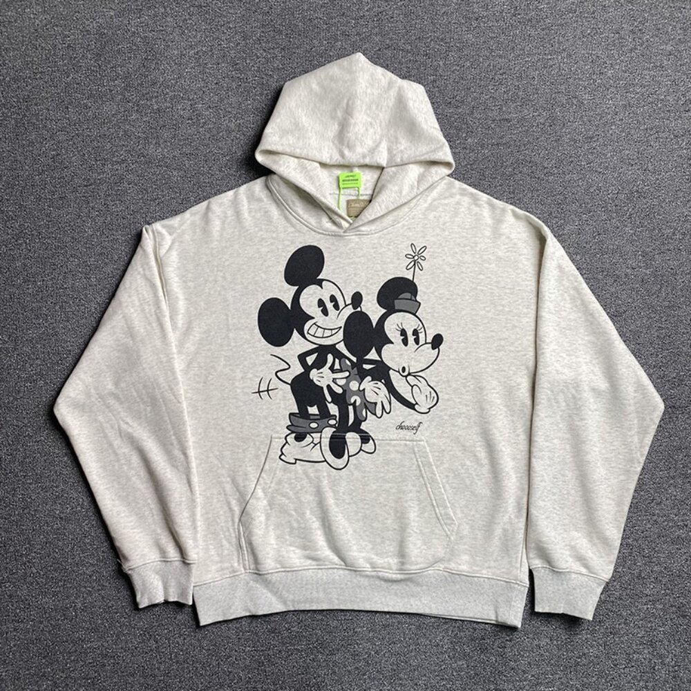 CHOOOSELF Classic Cartoon Co Branded Hooded Sweatshirt
